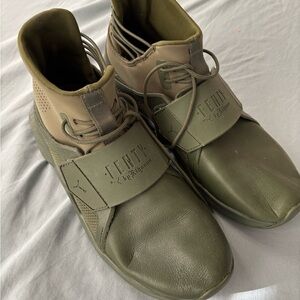 Puma Fenty Olive Green Women's Sneakers